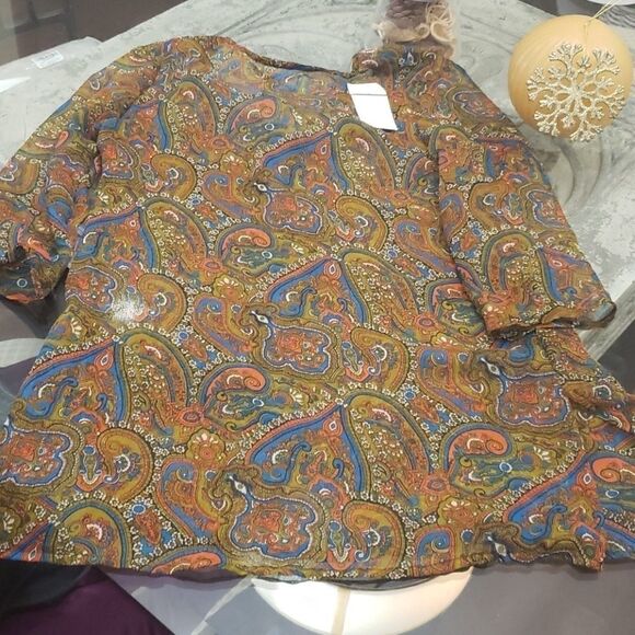 WOMEN'S New Lightweight  Jeweled Neckline Beach cover - Picture 4 of 5